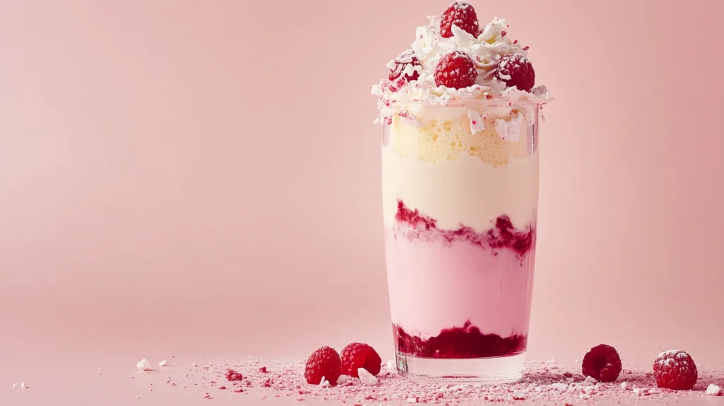 White chocolate raspberry Decadent chocolate ricotta tiramisu in a dessert glass