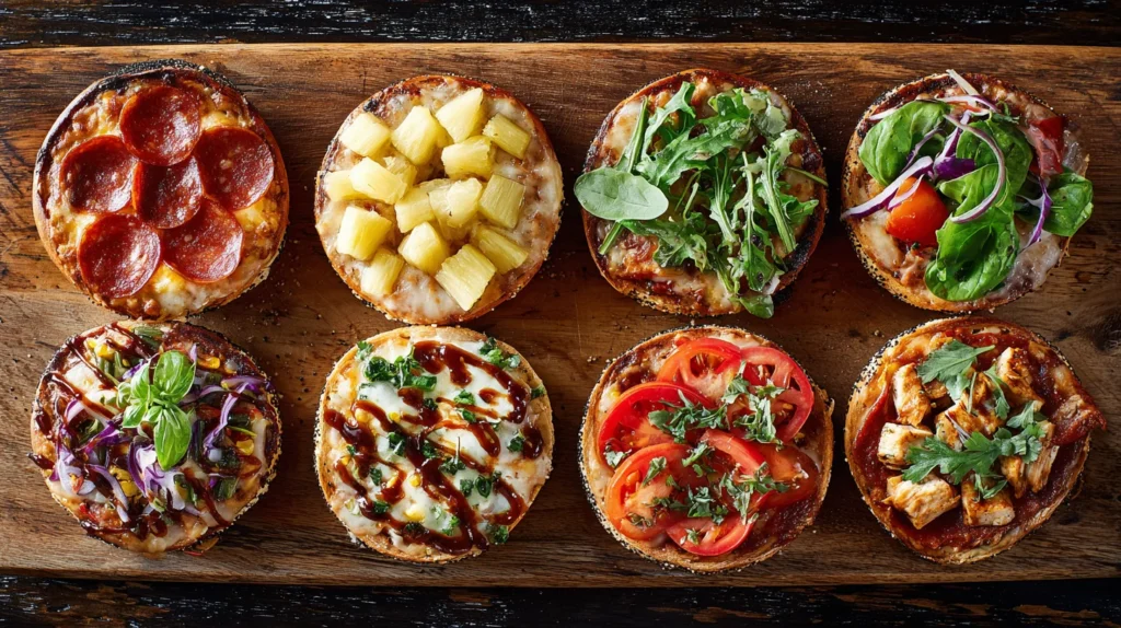 Mini Pizza Bagels Recipe That Kids Absolutely Love for Lunch Boxes