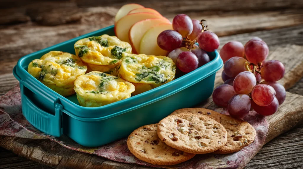 Egg Muffins with Spinach for Lunch Boxes: Healthy, Easy, and Delicious Meal Prep Idea
