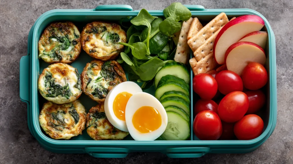 Egg Muffins with Spinach for Lunch Boxes: Healthy, Easy, and Delicious Meal Prep Idea