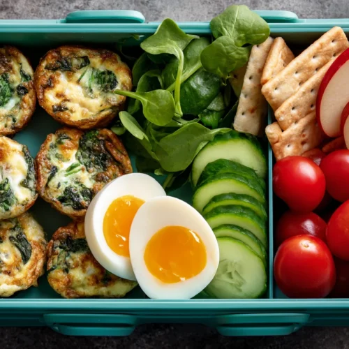 Egg Muffins with Spinach for Lunch Boxes: Healthy, Easy, and Delicious Meal Prep Idea