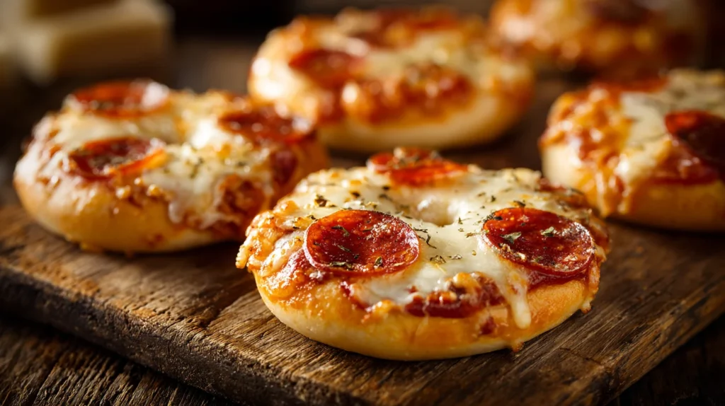Mini Pizza Bagels Recipe That Kids Absolutely Love for Lunch Boxes